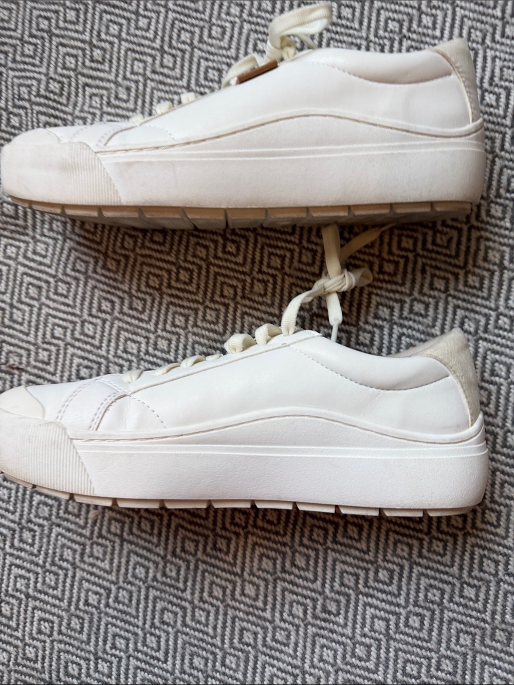 Dr Scholl’s Time off white Low-Top Leather Sneakers - Picture 14 of 15